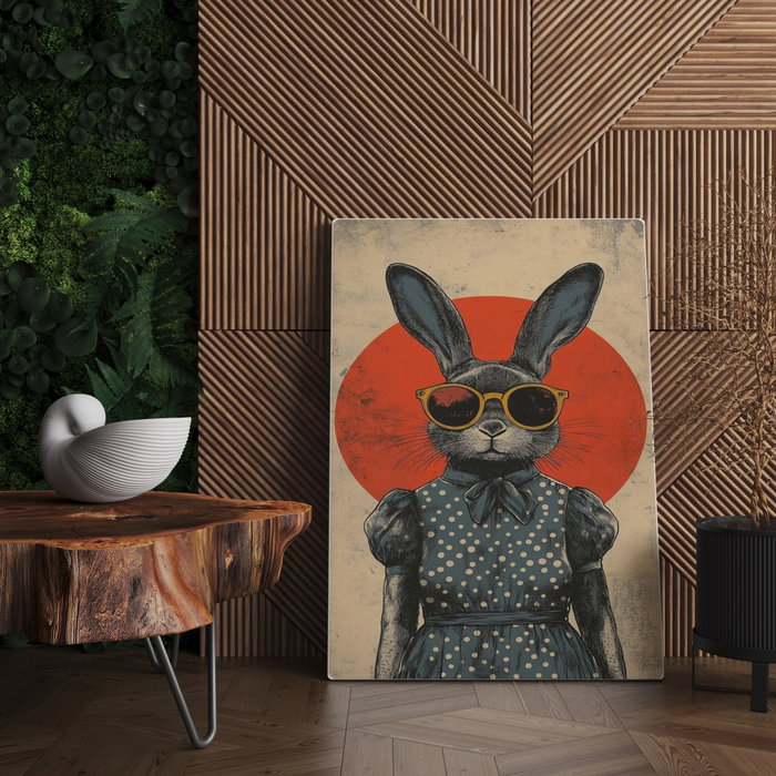 Wallity Pintura Decorativa en Lienzo Multicolor 70 x 100 cm